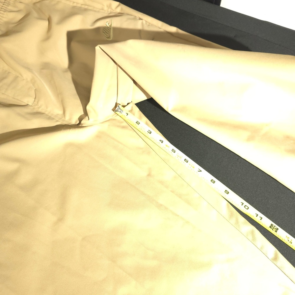 Nike Woven Chino Pants Mens Large Tan HJ1997-297 Elastic Waist Tapered Khaki - Picture 4 of 15